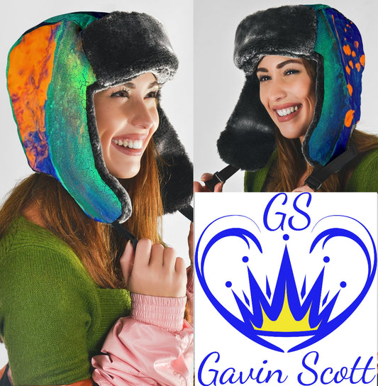 Gavin Scott Funky Faux Fur Trapper Hat