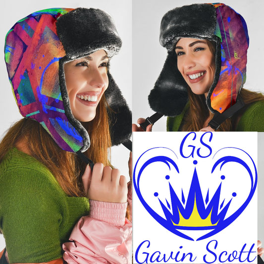 Gavin Scott Funky Faux Fur Trapper Hat
