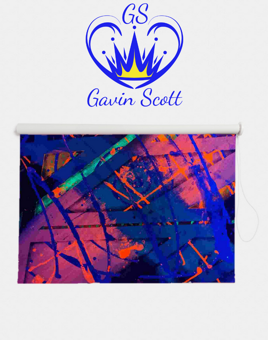 Gavin Scott Deluxe ICONIC Roller Blinds (Recess, Relief; Standard, Blackout)