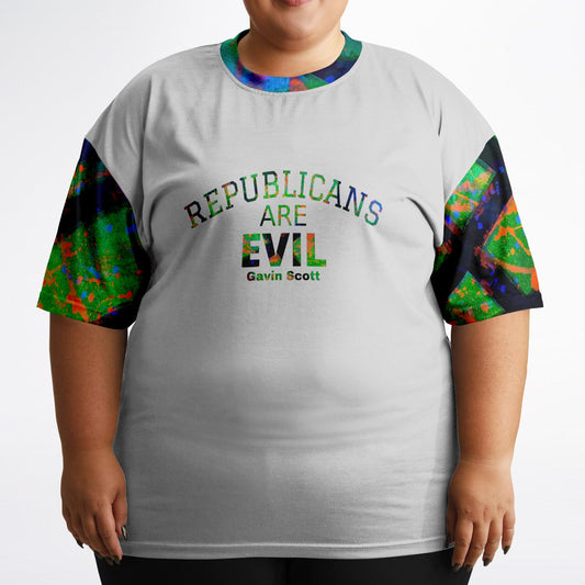 Gavin Scott REPUBLICANS ARE EVIL Tee (Genderless 2XL-6XL)