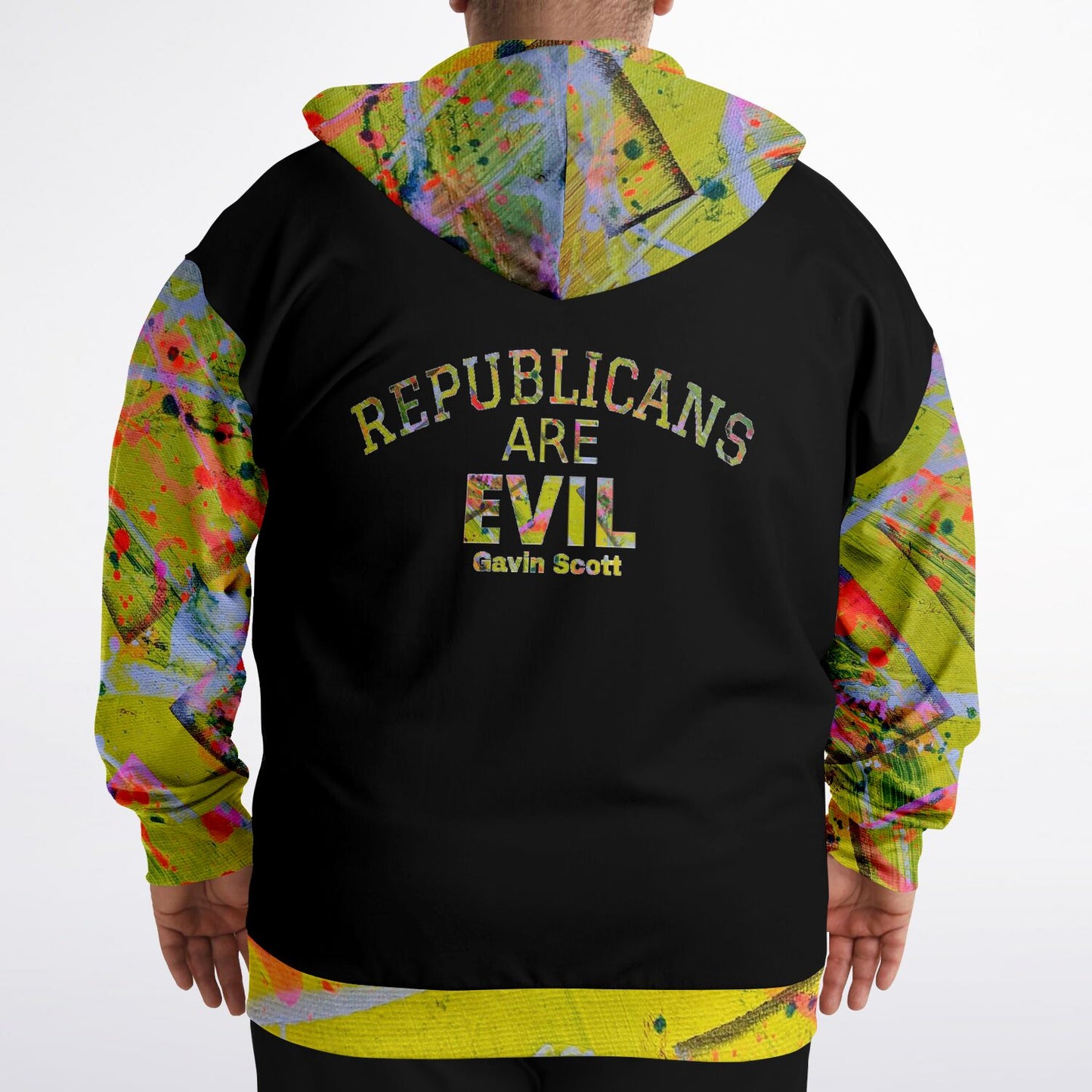 Gavin Scott "REPUBLICANS ARE EVIL" Hoodie (Genderless 2XL-6XL)
