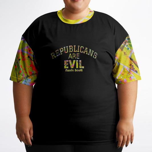 Gavin Scott REPUBLICANS ARE EVIL Tee (Genderless 2XL-6XL)
