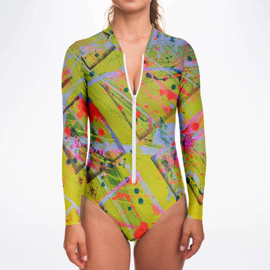 Gavin Scott Long Sleeve Festival Catsuit w/UPF 50+ (Femme XS-XL)