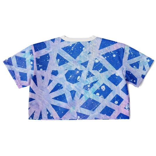 Gavin Scott Cropped Football Jersey w/White Collar (Femme XS-XL)