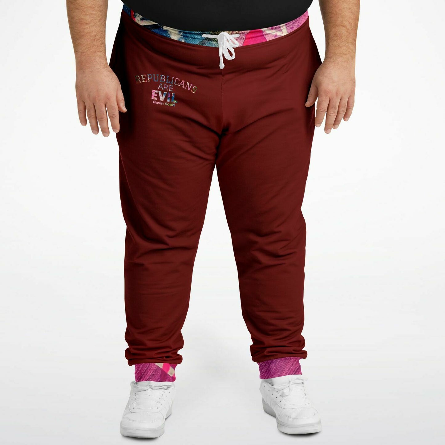 Gavin Scott "REPUBLICANS ARE EVIL" Joggers (Genderless 2XL-6XL)