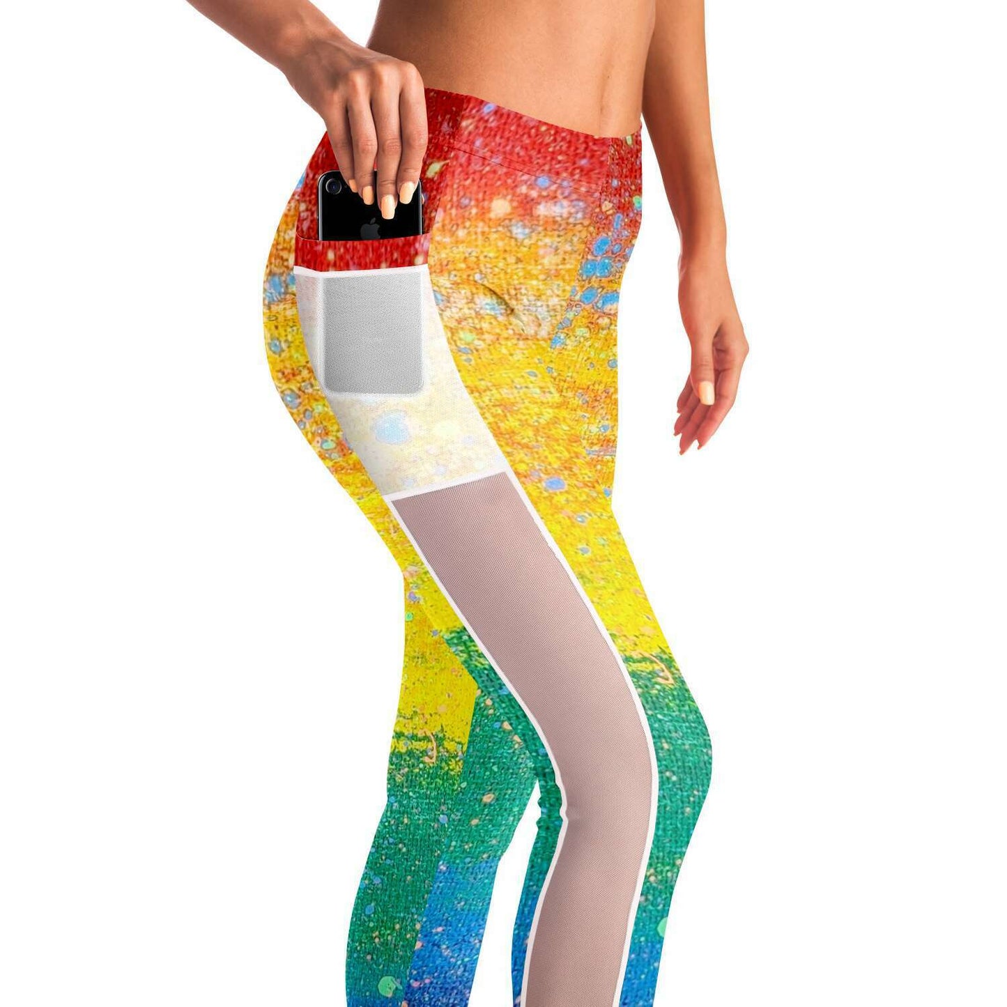 Gavin Scott PRIDE Leggings w/Mesh Pockets (Femme XS-XL)