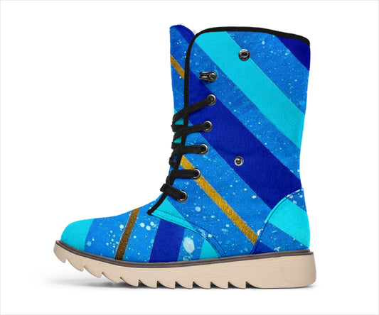 Gavin Scott Polar Vortex Funky Faux Fur Boots