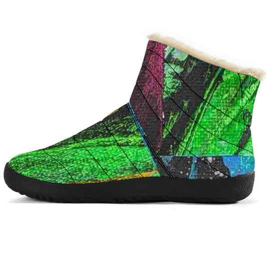 Gavin Scott Funky Faux Fur Slip-on Boots