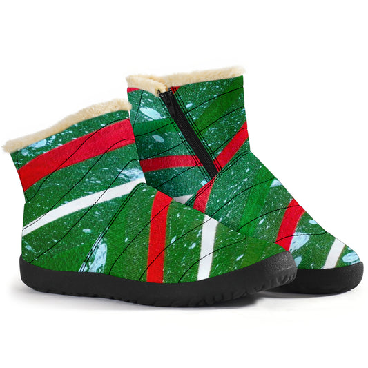 Gavin Scott Funky Faux Fur Slip-on Boots