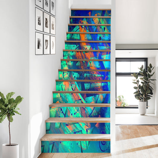 Gavin Scott Staircase Mural