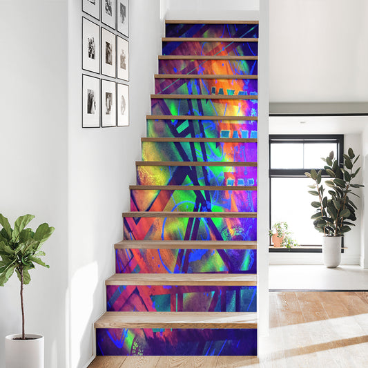 Gavin Scott Staircase Mural