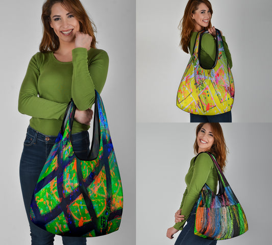 Gavin Scott Reusable Grocery Bags (Set of 3)