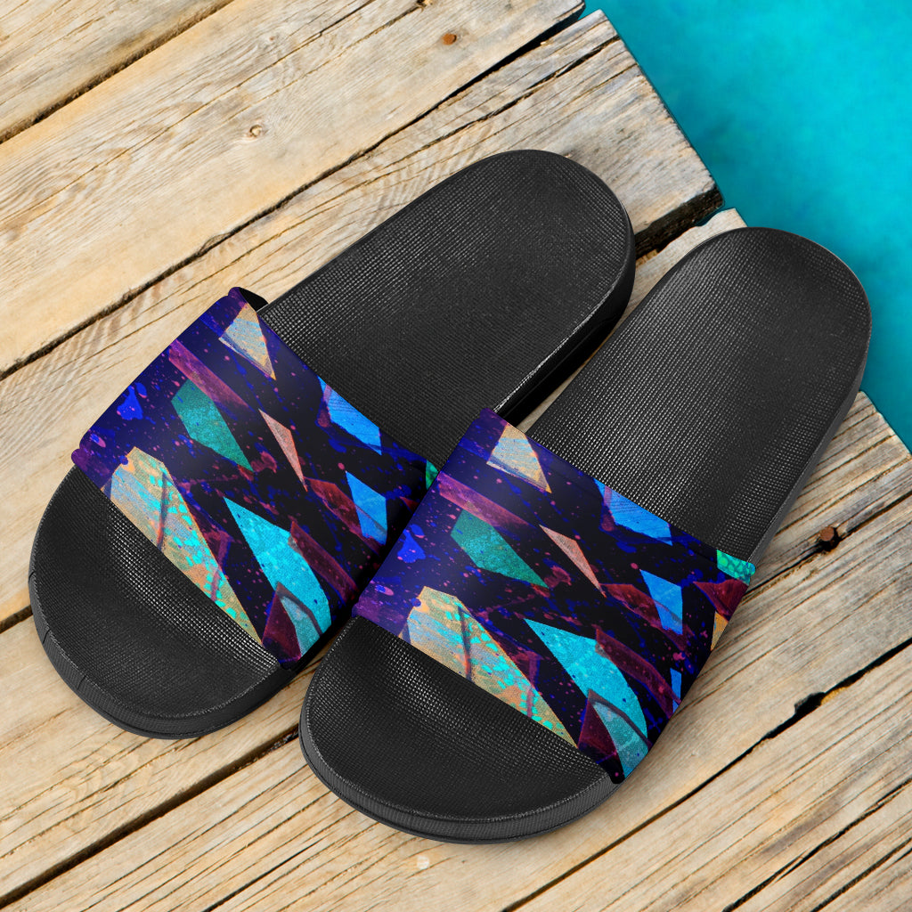 Gavin Scott Slide On Sandals - Black