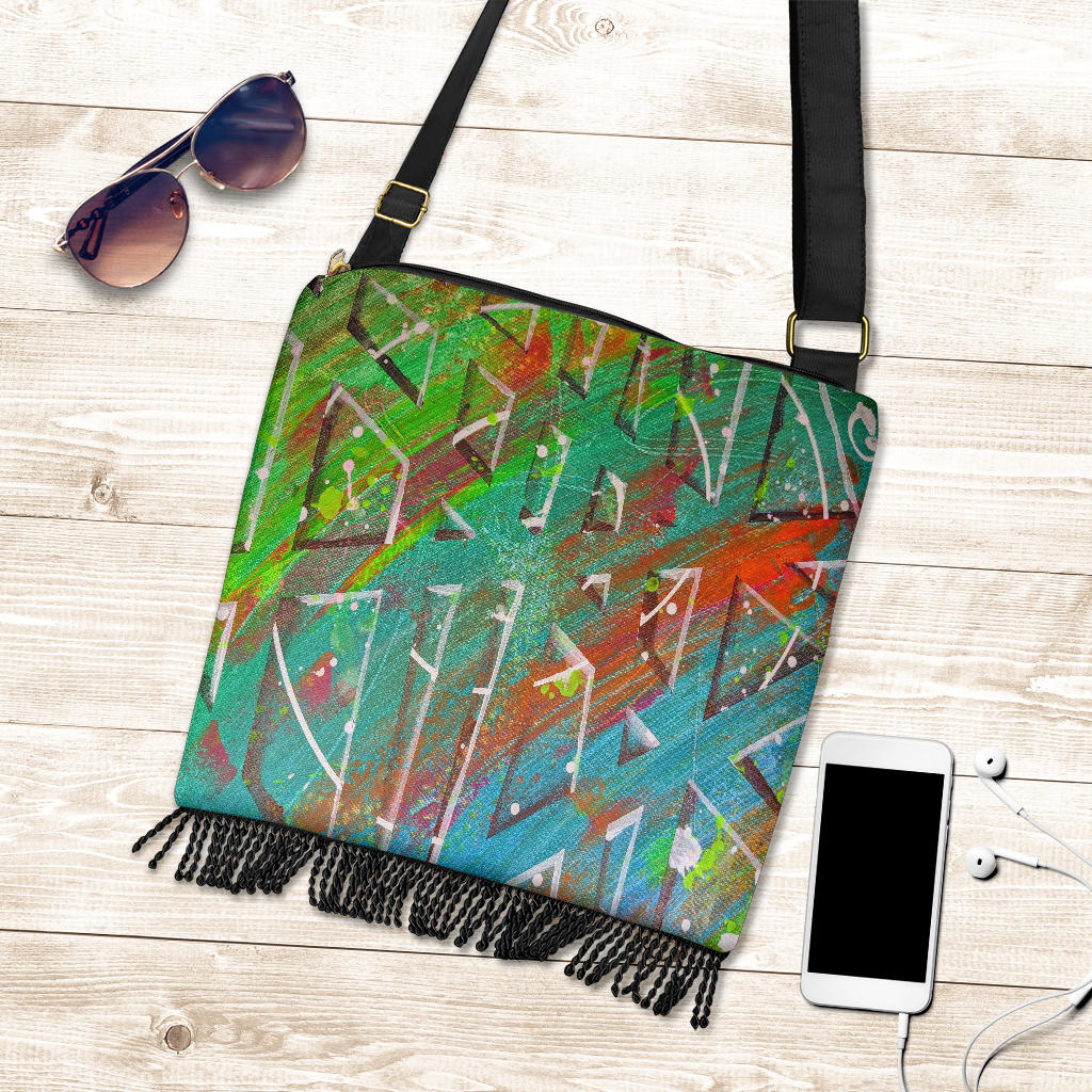 Gavin Scott Fringed Out Crossbody Bag