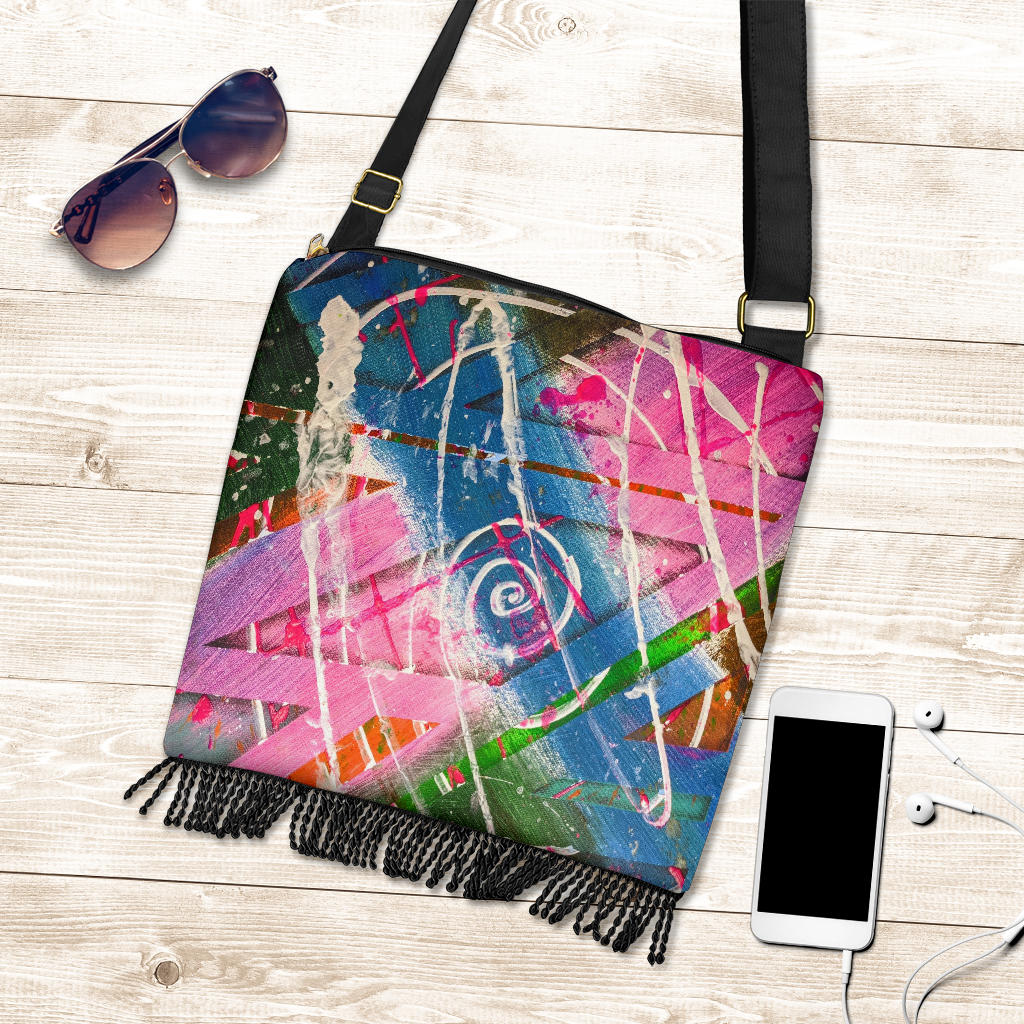 Gavin Scott Fringed Out Crossbody Bag