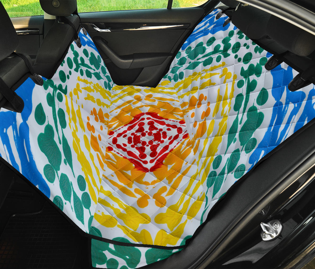 Gavin Scott PRIDE Backseat Cover