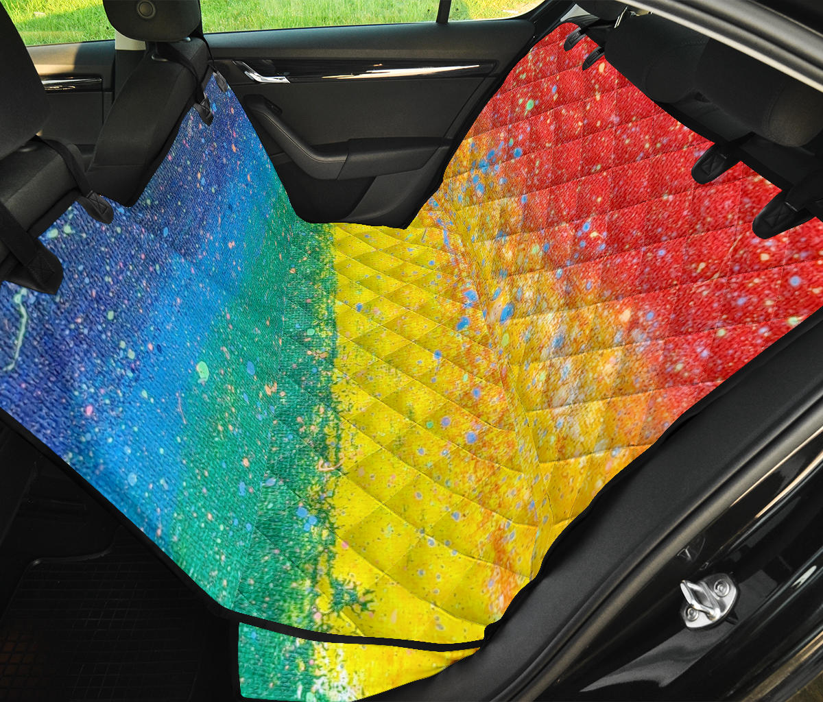 Gavin Scott PRIDE Backseat Cover