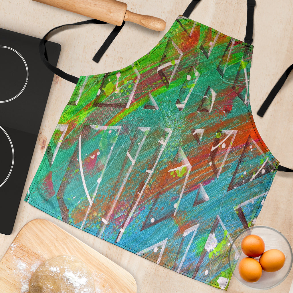 Gavin Scott Tie Behind Apron w/Adjustable Neckline (Femme One Size)