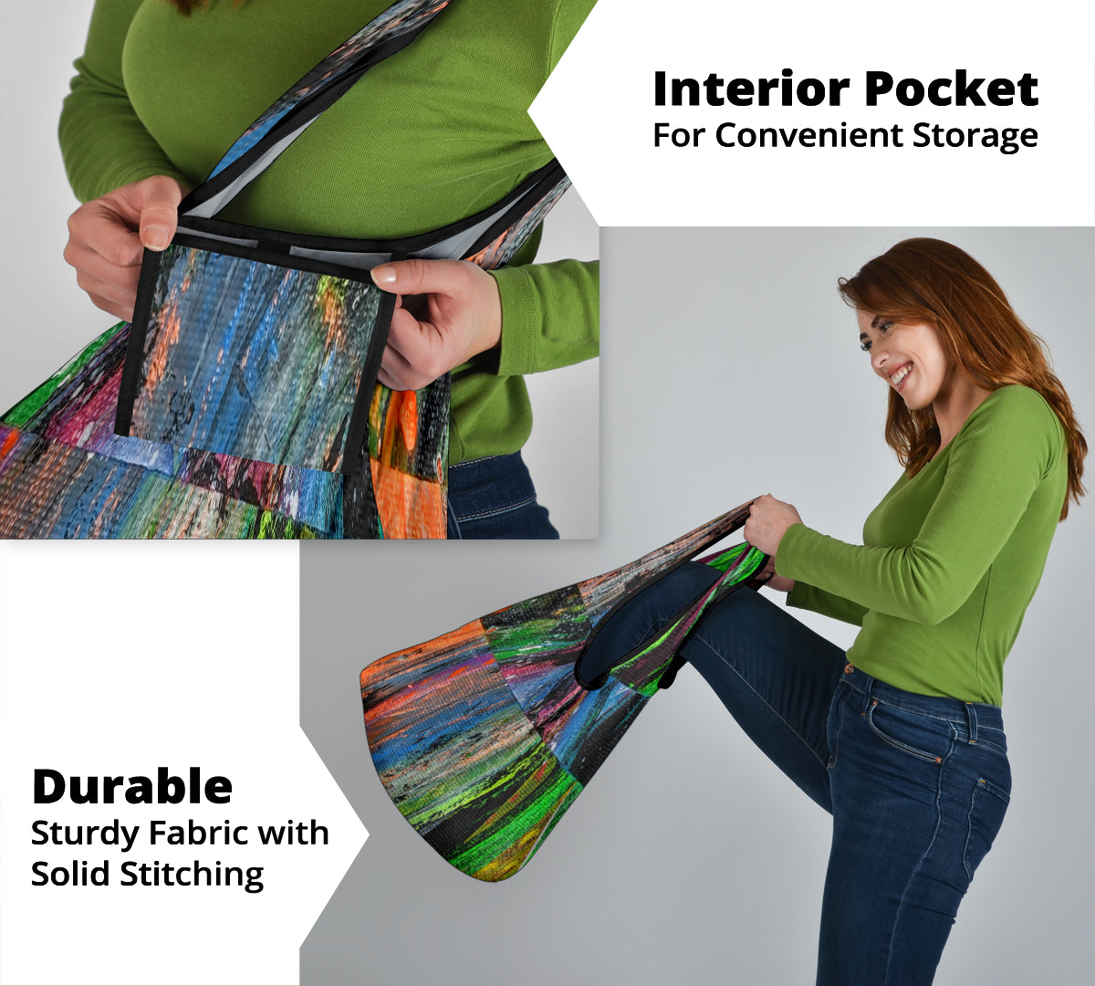 Gavin Scott Reusable Grocery Bags (Set of 3)