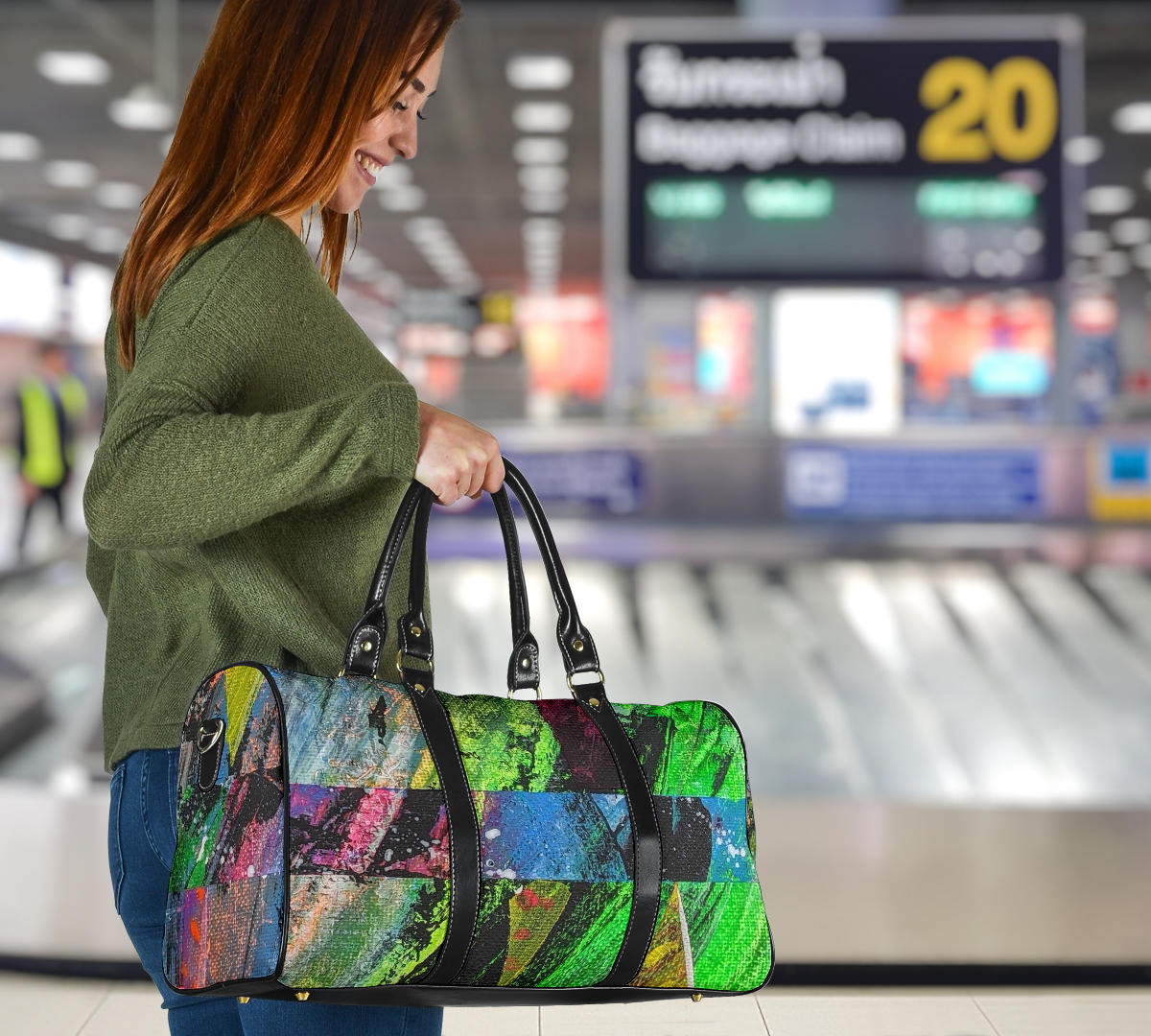 Gavin Scott Canvas Duffel