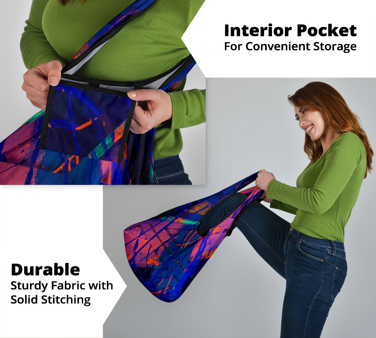 Gavin Scott Reusable Grocery Bags (Set of 3)