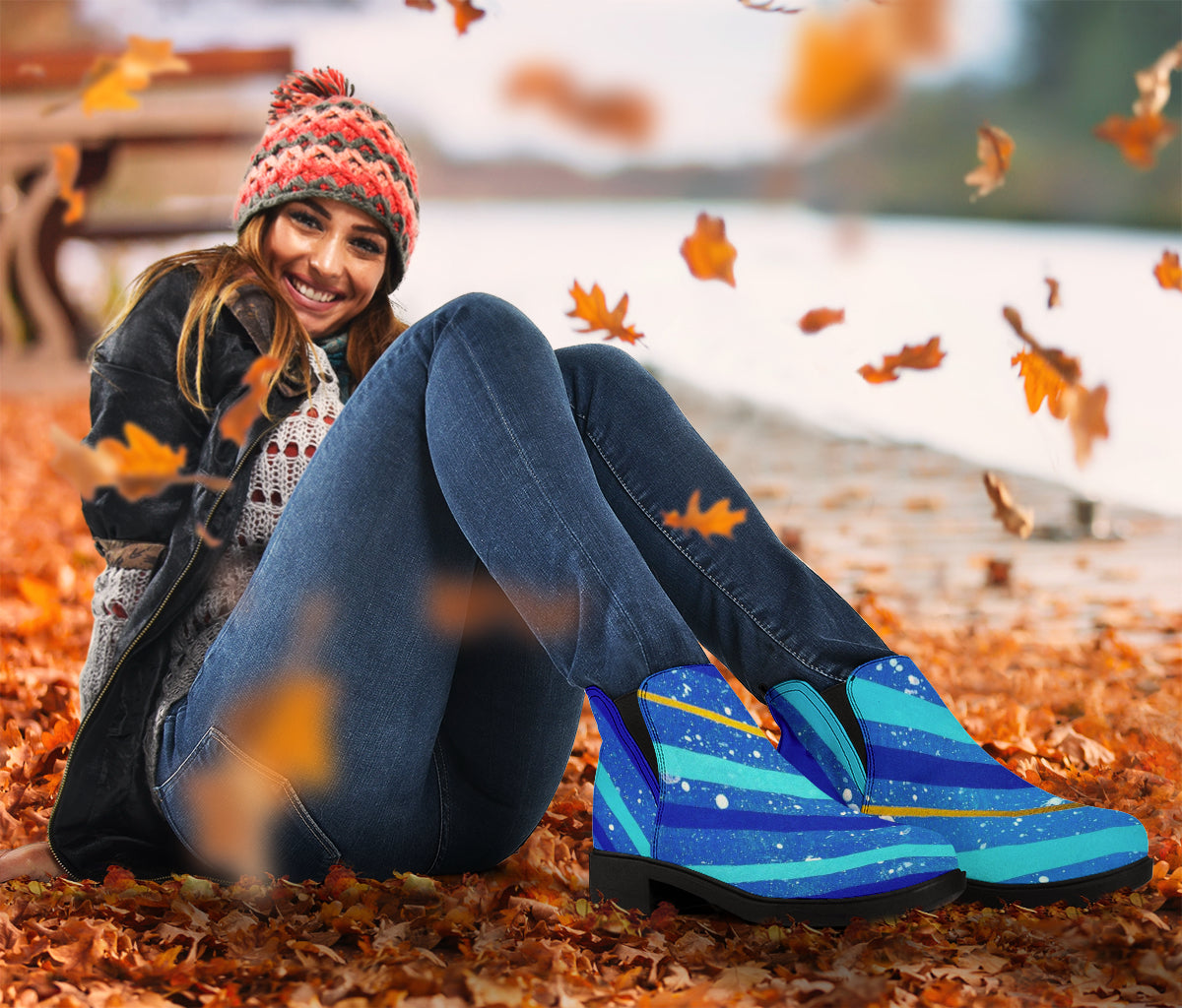 Gavin Scott Chelsea Boots (Femme 4.5-12US)