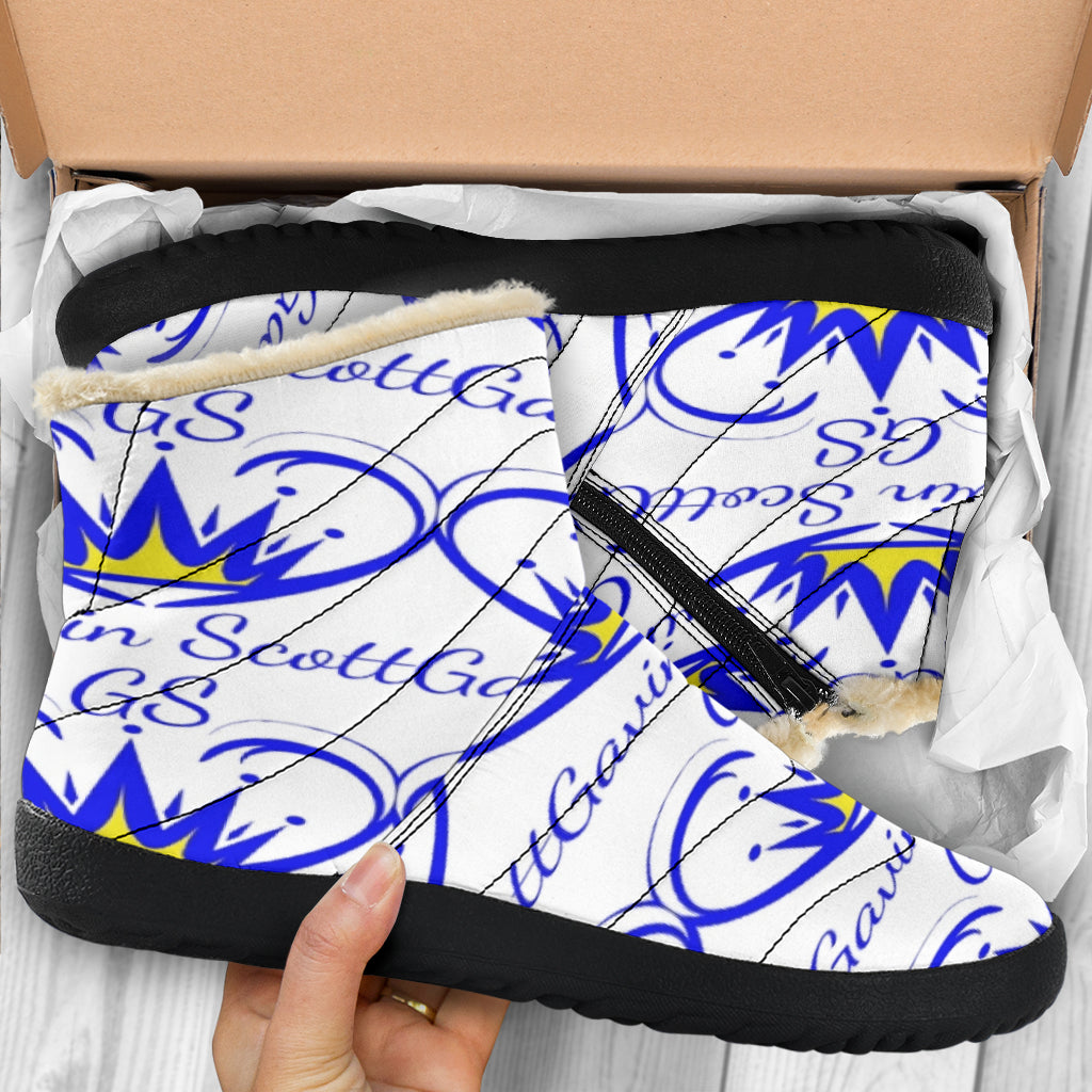 Gavin Scott ICONIC Funky Faux Fur Slip-on Boots