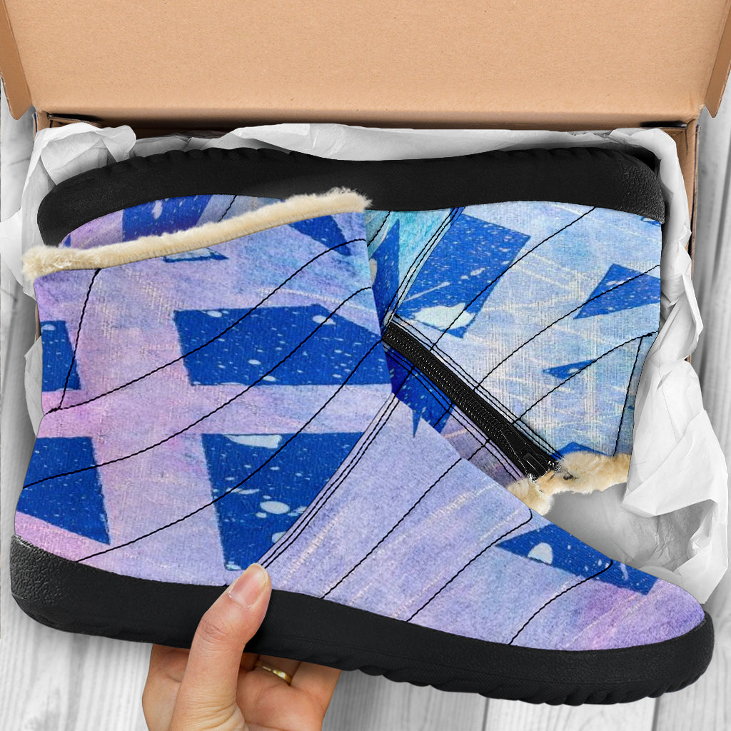 Gavin Scott Funky Faux Fur Boots