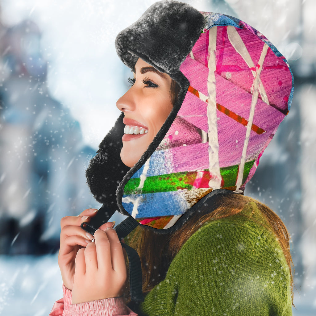 Gavin Scott Funky Faux Fur Trapper Hat