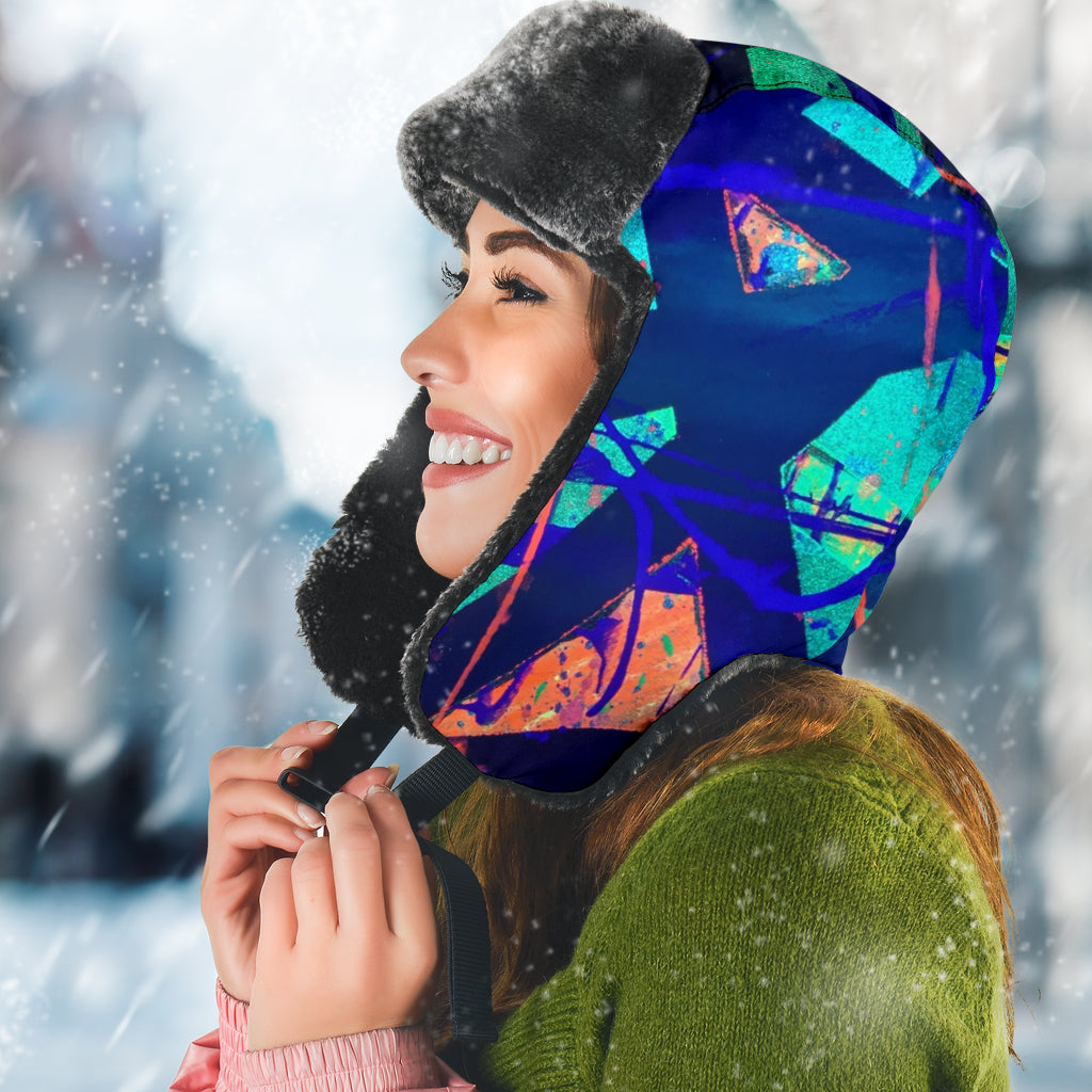 Gavin Scott Funky Faux Fur Trapper Hat