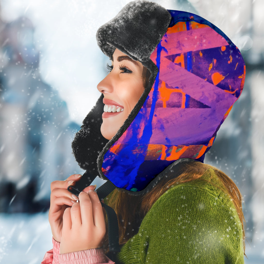 Gavin Scott Funky Faux Fur Trapper Hat