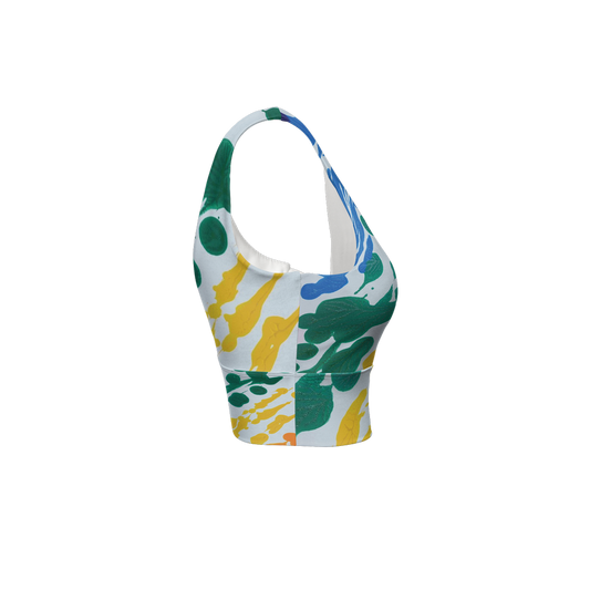 Gavin Scott Longline V-Shape Back Sports Bra