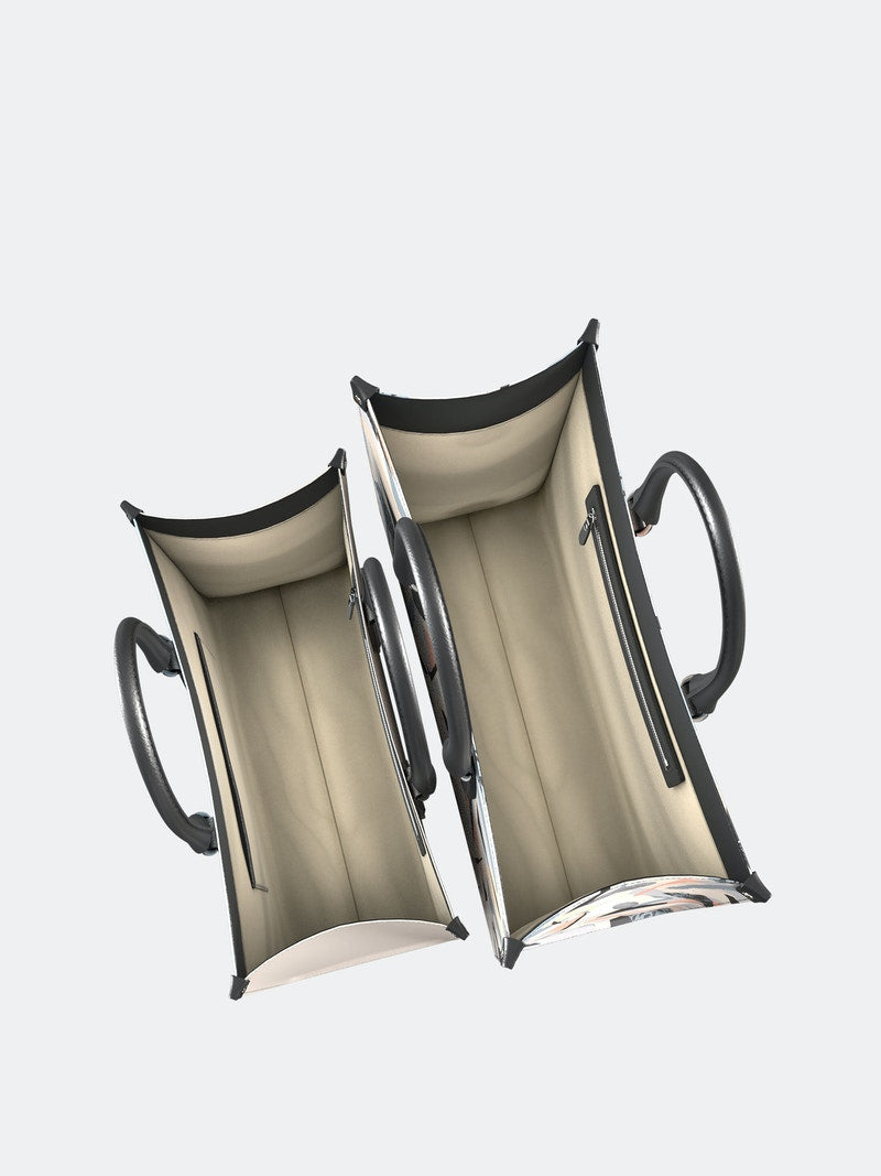 Gavin Scott 100% Genuine Nappa Leather Shopping Tote (2 Size Options)