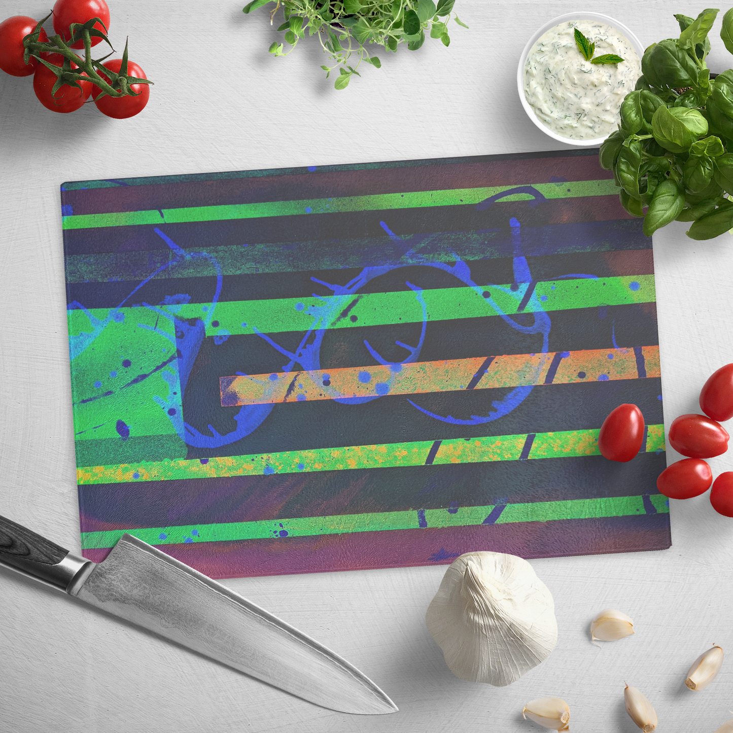 Gavin Scott Glass Cutting Board