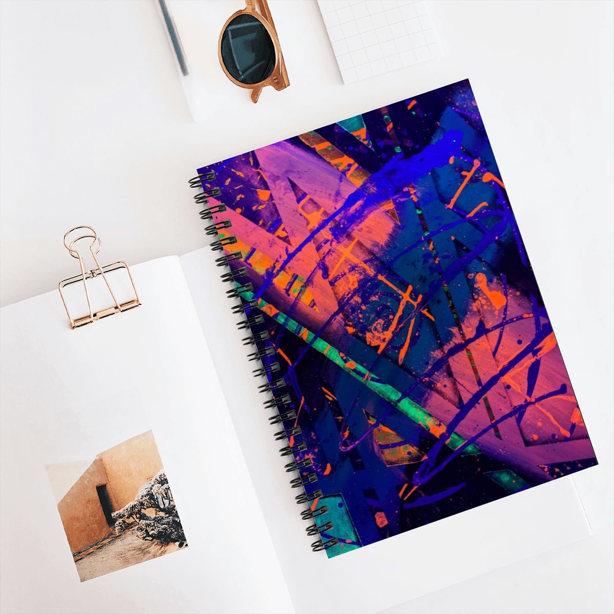 Gavin Scott Spiral Notebook
