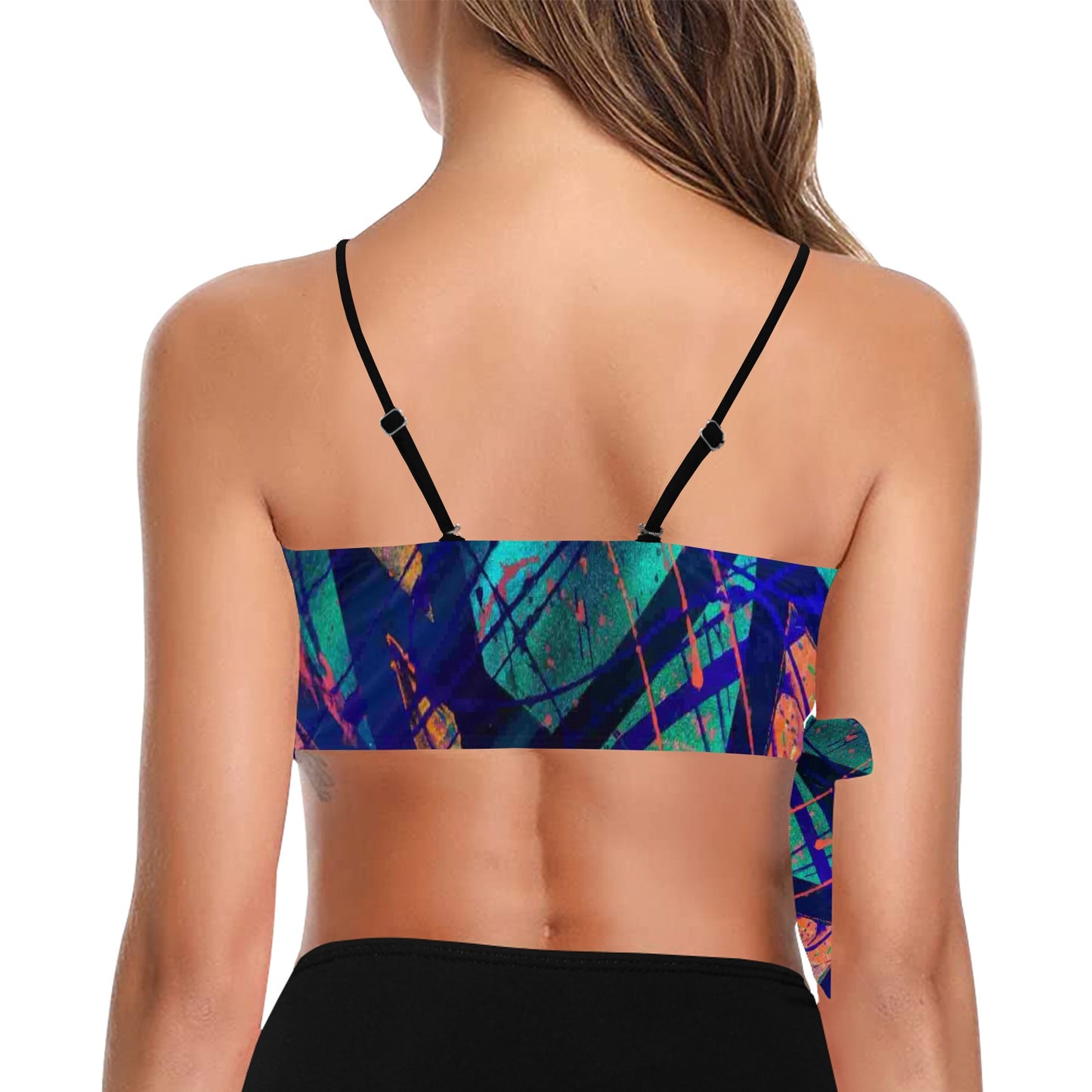 Gavin Scott Side Knot Bikini Top (Femme S-2XL)