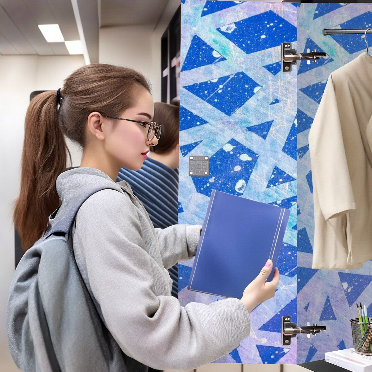 Gavin Scott Magnetic Locker Wallpaper 2 pcs