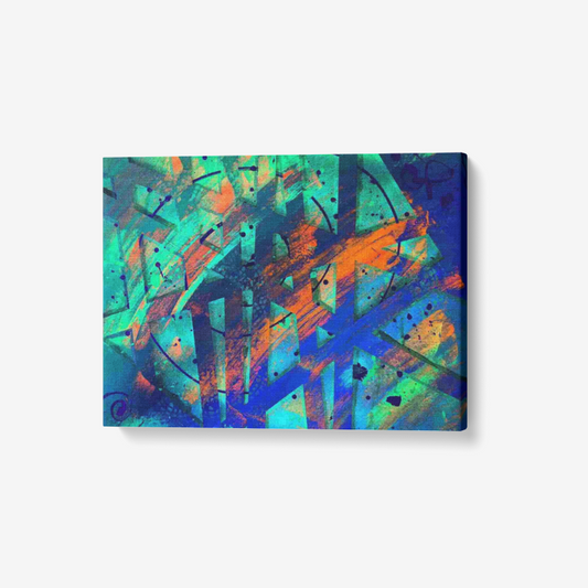 Gavin Scott Official Printed Canvas Wall Art with Gallery Wrapped Frame or Canvas Only Option (24"x18")