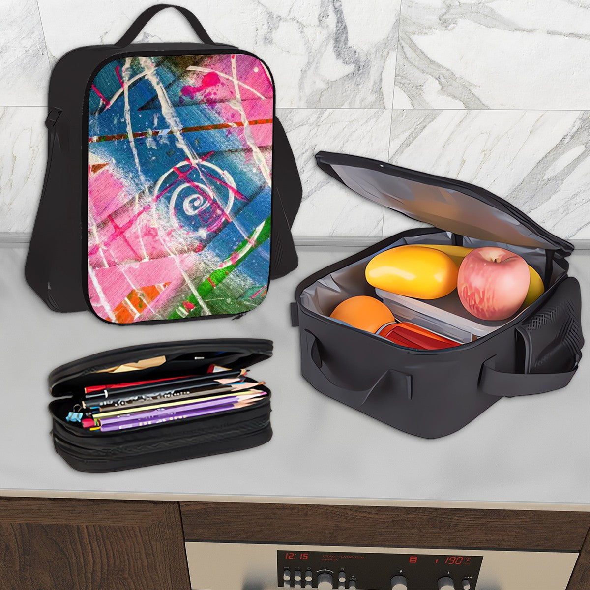Gavin Scott Work & Play Bag Bundle (Backpack, Lunch Bag, & Pencil Pouch)