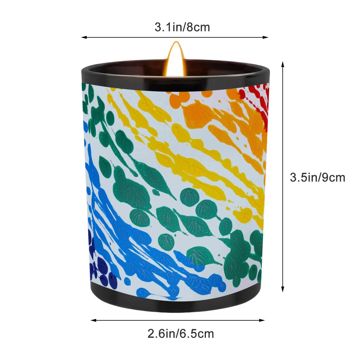 Gavin Scott Scented Black Jar Candle (6oz)