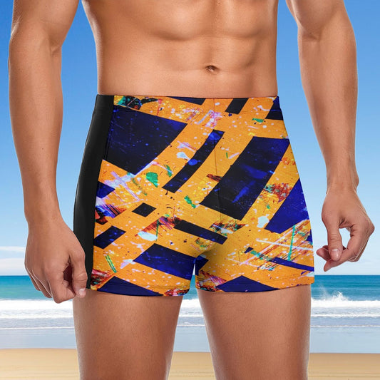 Gavin Scott Square Cut Swimming Trunks (Masc S-3XL)