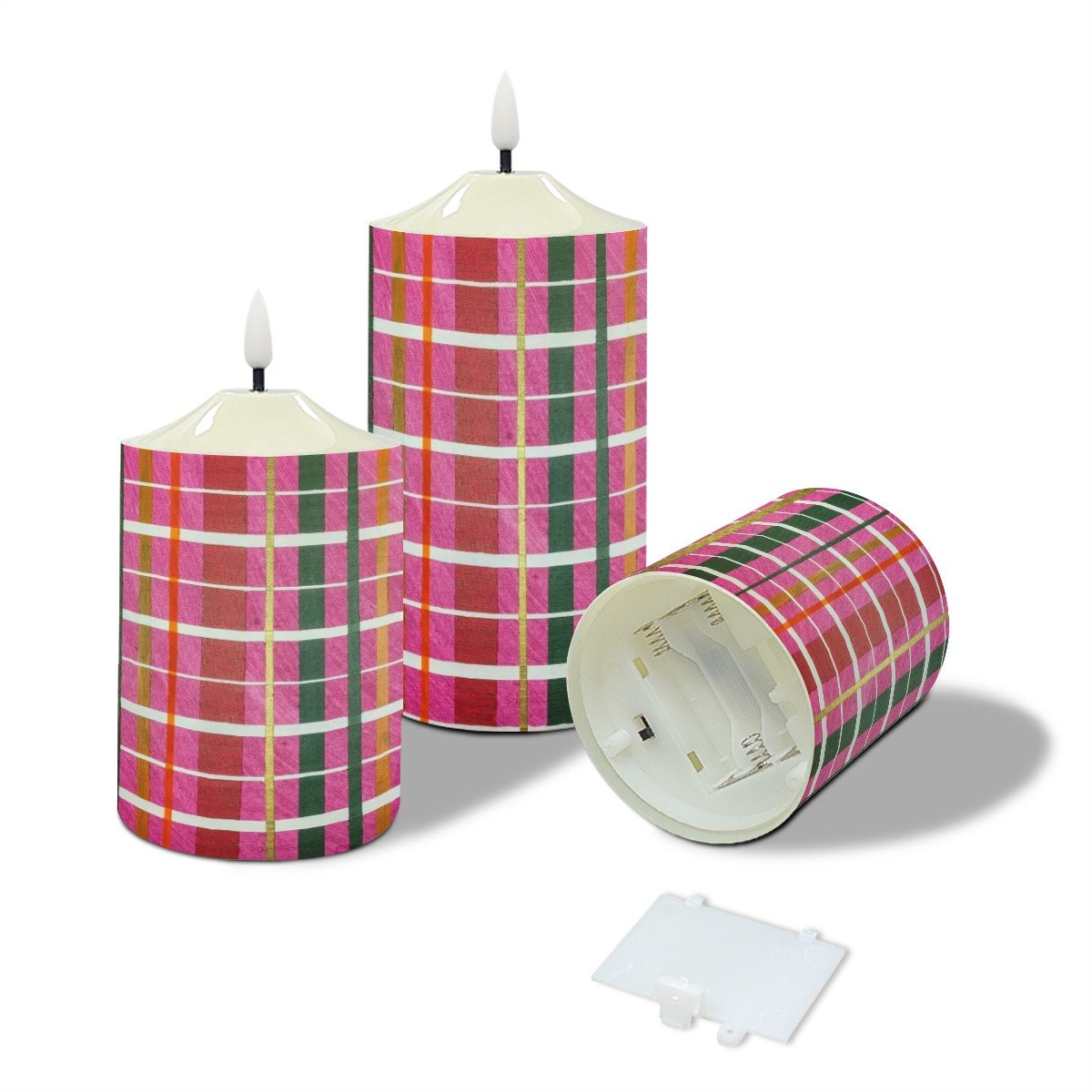 Gavin Scott Flameless Candles w/Remote (Set of 3)