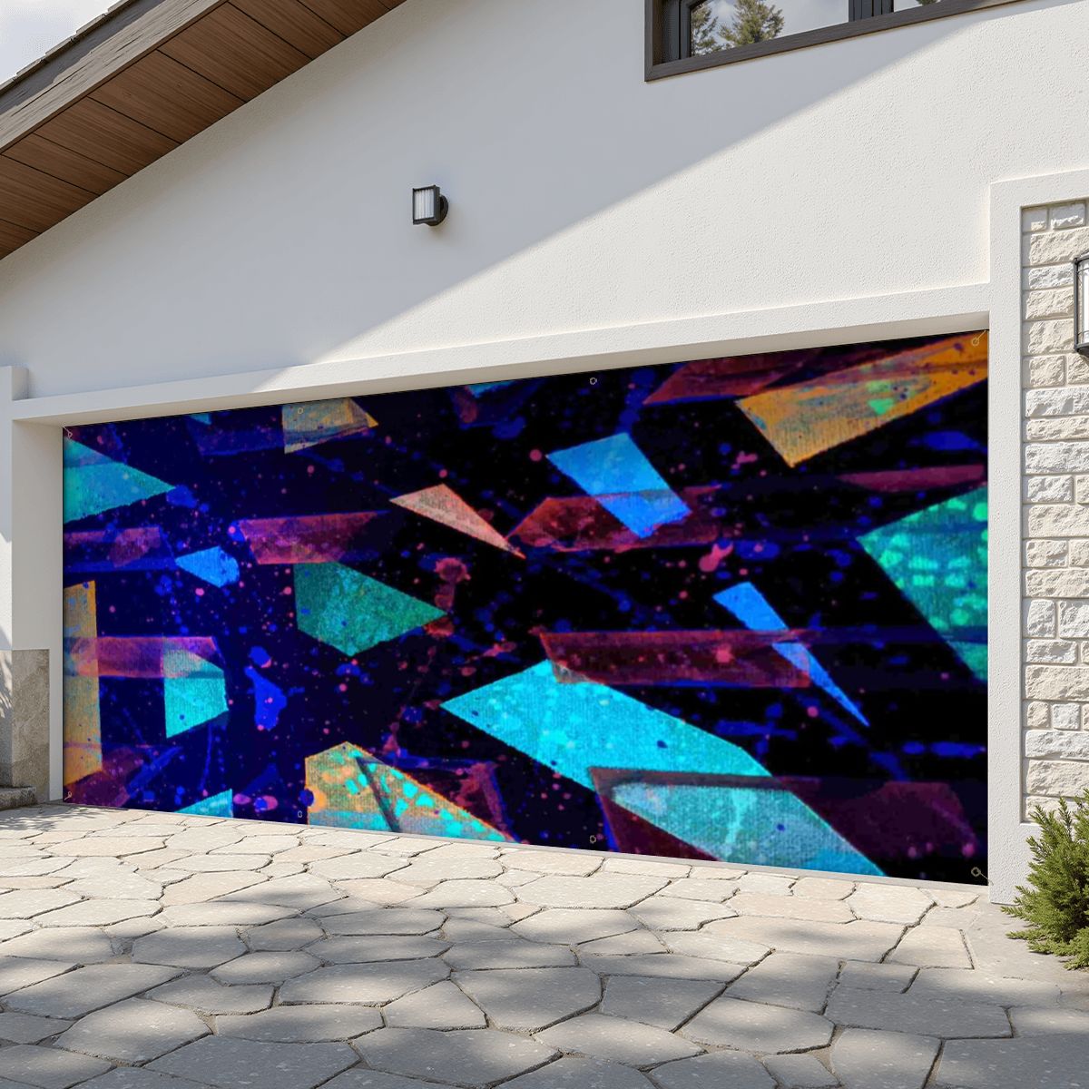 Gavin Scott Garage Door Banner Backdrop