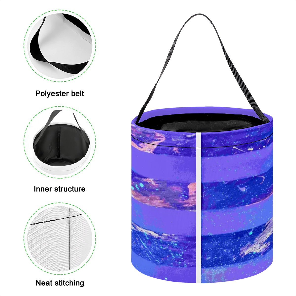 Gavin Scott Reusable Halloween Candy Bucket