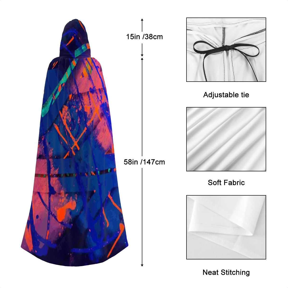 Gavin Scott Hooded Cloak