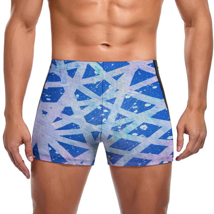 Gavin Scott Square Cut Swimming Trunks (Masc S-3XL)