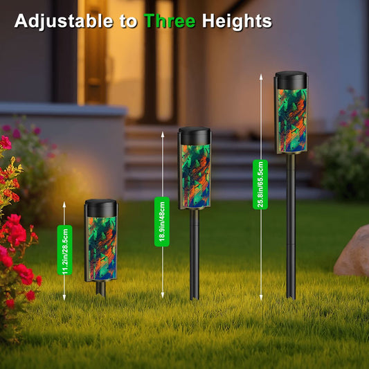 Gavin Scott Adjustable Outdoor Solar Lights (set of 4)