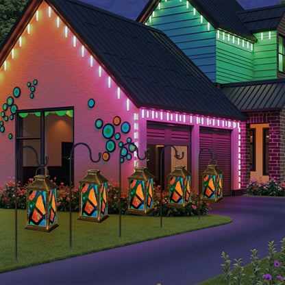 Gavin Scott Solar Powered Indoor/Outdoor Lantern