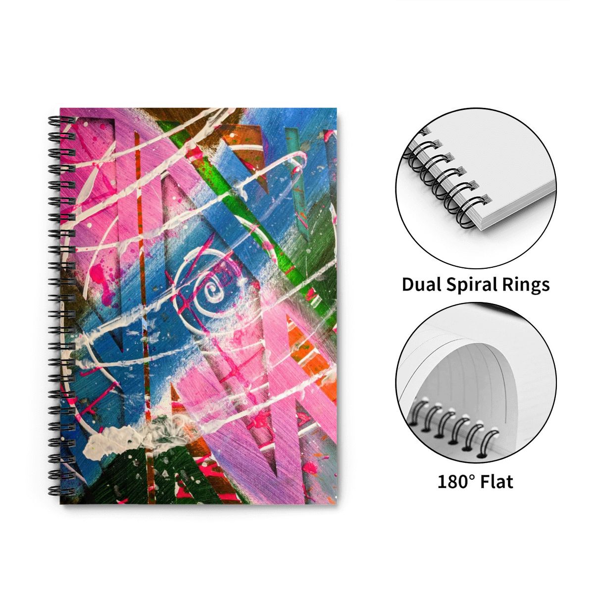 Gavin Scott Spiral Notebook
