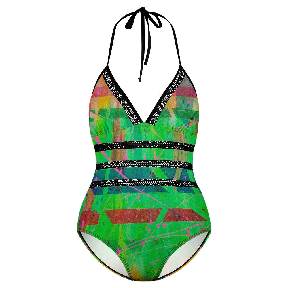 Plus size bikini swimsuit